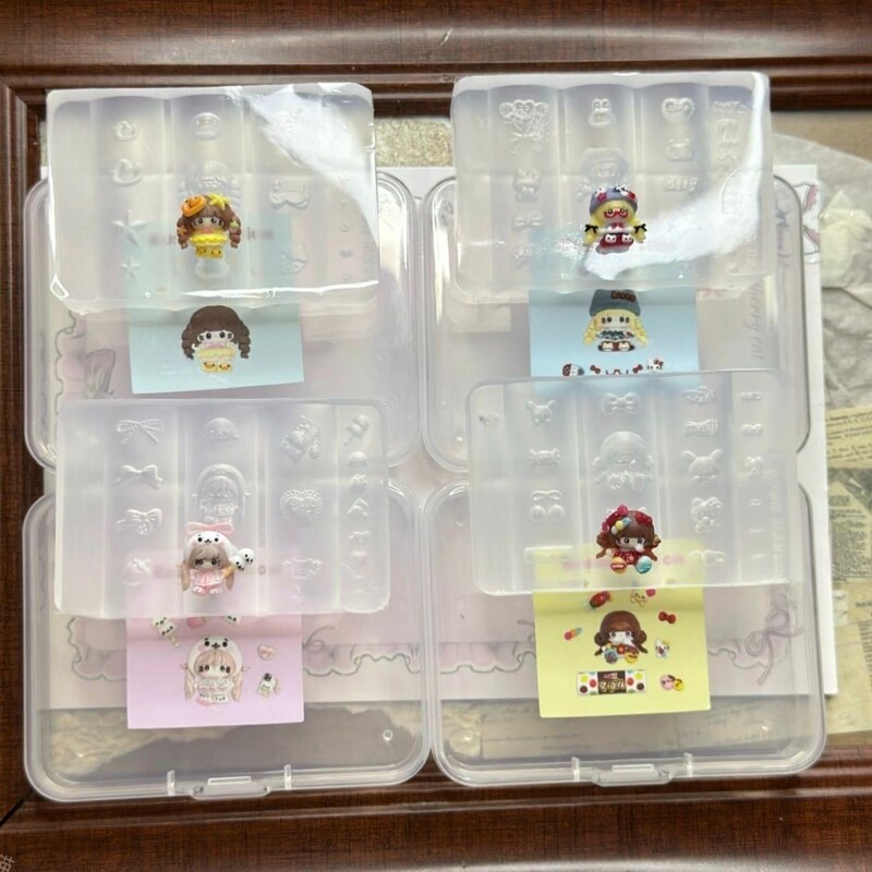 新品kt模具手机冰激凌蛋糕可爱美甲穿戴甲饰品美甲专用模具|undefined