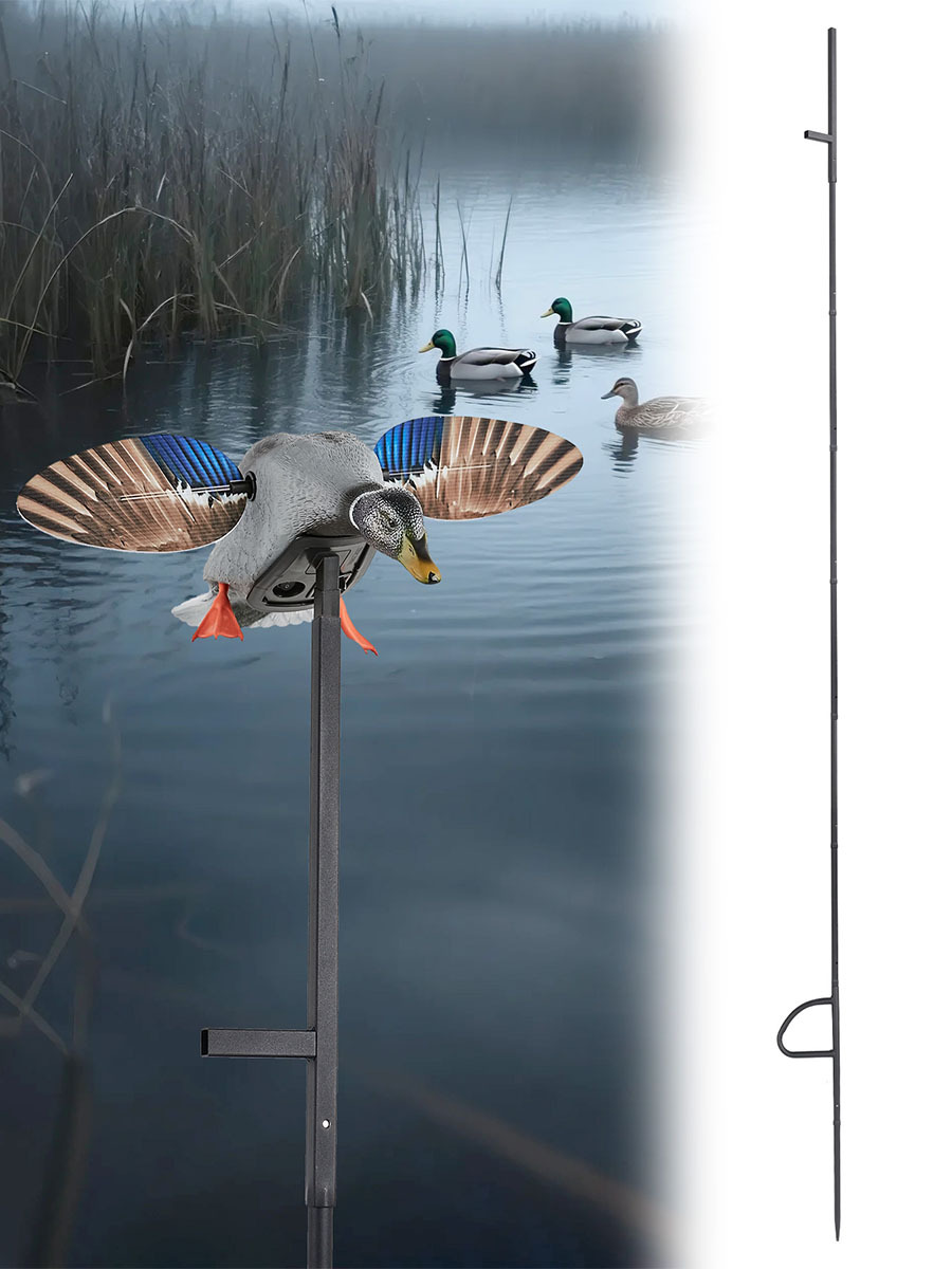 Amazon's new outdoor duck hunting bracket outdoor extension pole for hunting rotating hunting bait 5