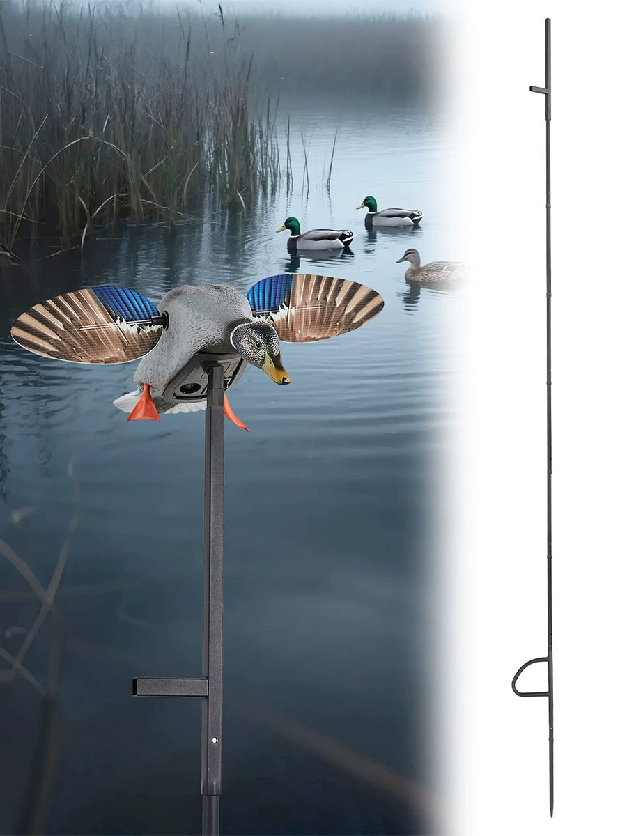 Amazon's new outdoor duck hunting bracket outdoor extension pole for hunting rotating hunting bait