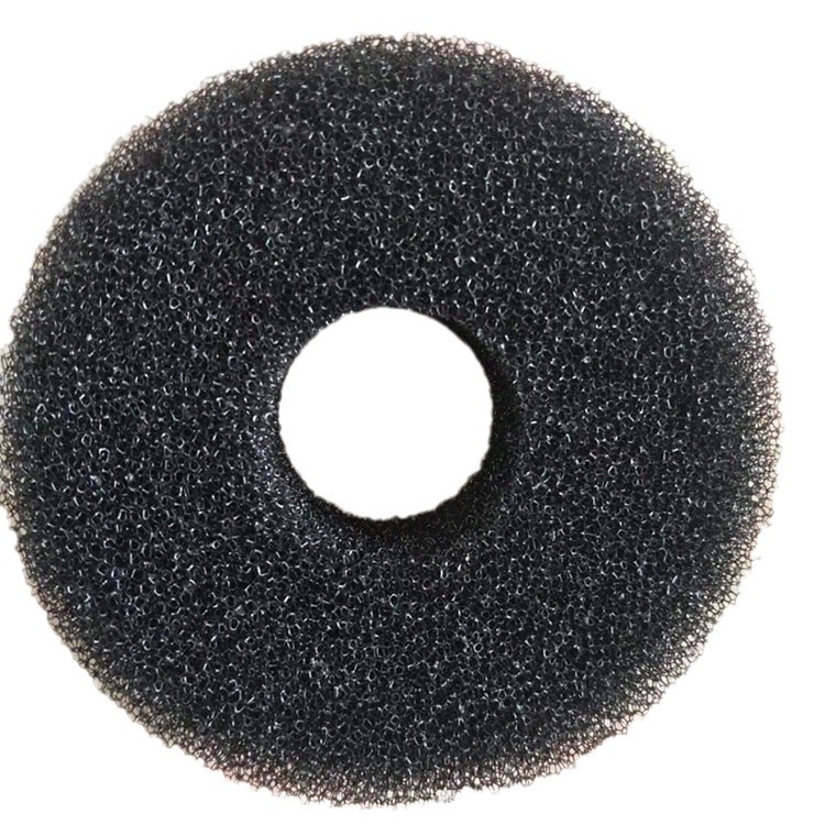 10 - 60ppi blanco y negro filtro esponja disco formado esponja circular concéntrica anillo respirante amortiguador cojín de manga