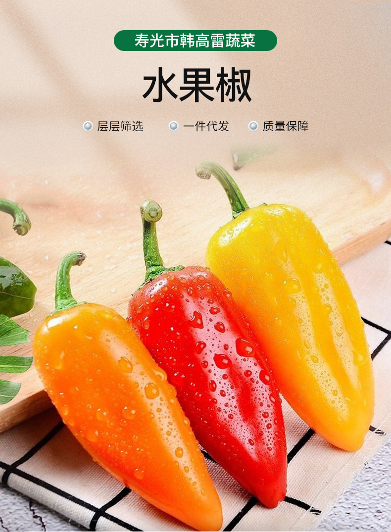 水果彩椒新鲜灯笼迷你甜椒辣椒沙拉凉拌蔬菜水果椒-阿里巴巴