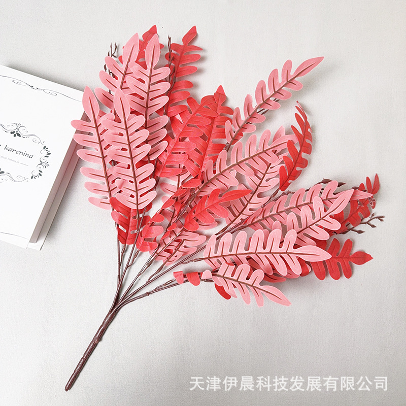 메뚜기잎 다발 - 빨간색