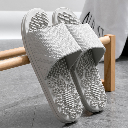 Foot massage slippers for men, summer home indoor bathroom shower, fashionable, couple's, anti-slip, home cooling slippers for men in summer