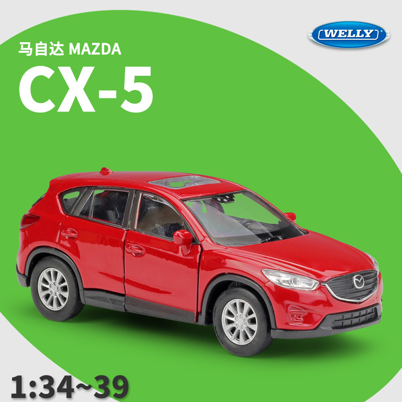 Welly 1:36 Ölçülü Mazda CX-5 Metal Model Maşın