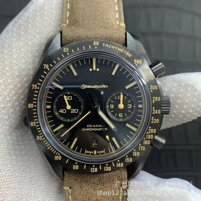 Vs Seamaster 300 Series Om Dark Moon Speedmaster Men's Mechanical Watch Fully Automatic Waterproof Mks De Ville Mechanical Watch Wholesale Vs Seamaster 300 Series Om Dark Moon Speedmaster Men's Mechanical Watch Fully Automatic Waterproof Mks De Ville Mechanical Watch Wholesale