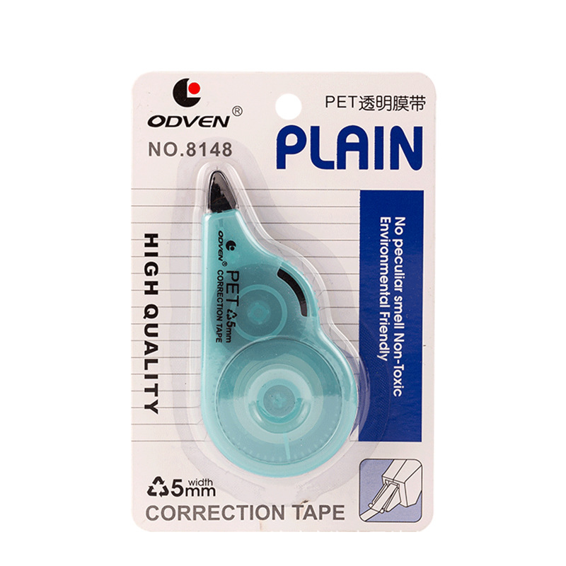 Oudawen 8148 # PET cinta de película transparente estudiante creativo cinta de corrección Pequeño Libro Rojo Mismo Red Oficina cinta de corrección roja