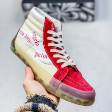 纯原万斯帆布鞋Palm Angels联名板仔鞋硫化牛津底街头板鞋Sk8布条