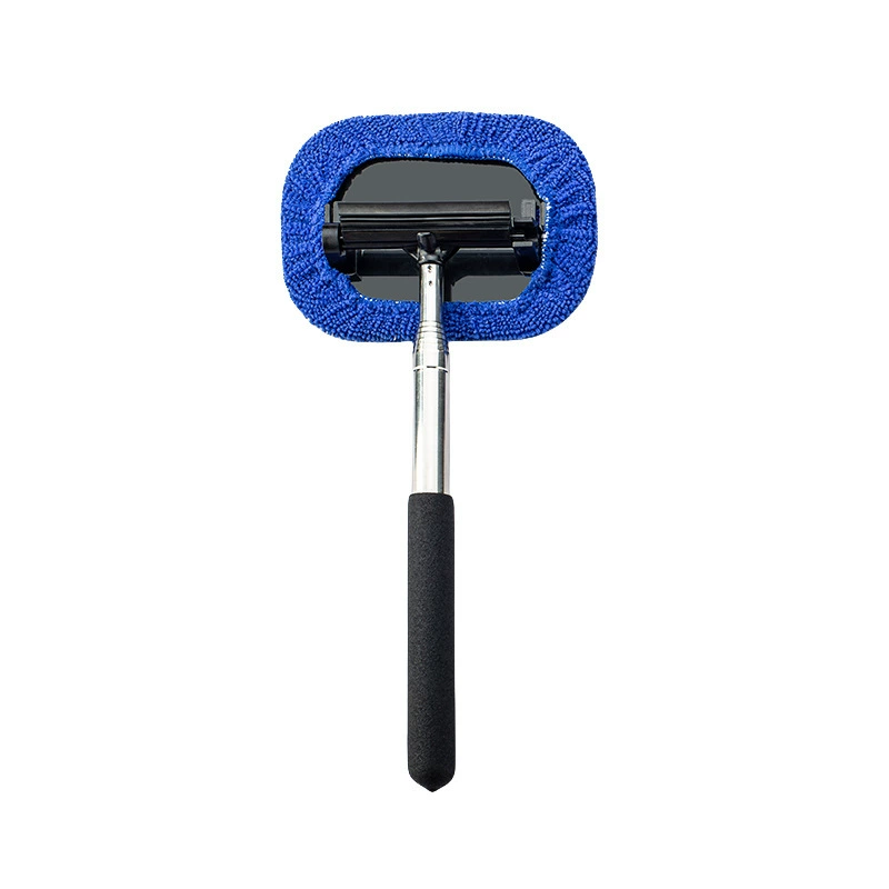 Щетка стеклоочистителя для зеркала заднего вида автомобиля, телескопическая, из нержавеющей стали, для очистки стекол автомобиля от запотевания, автомобильный стеклоочиститель