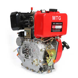 186FAE风冷柴油机 小功率4冲程单缸柴油发动机组6.3kw柴油发动机