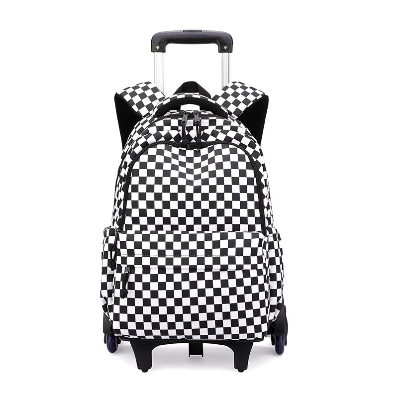 Mochila de estilo de pescado natural para estudiantes de primaria 3 - 6 grados para hombres y mujeres, mochila de tracción de estudiantes de secundaria ligera de gran capacidad