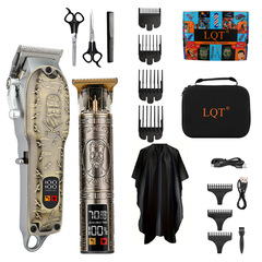 Cross-border scissors old man carving hairdressing salon head shaving specialized electric razor home use men's digital hair cutting equipment