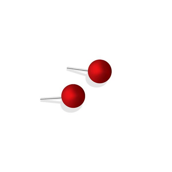 Серьги, серебряная игла, интернет-знаменитость, образец серебра 925, 2024 год