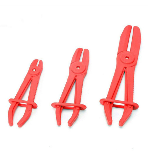3-Piece Set Plastic Flow Control Clamps, Sealing Clamps for Automotive Repair, Car Oil Tube Holder Tool