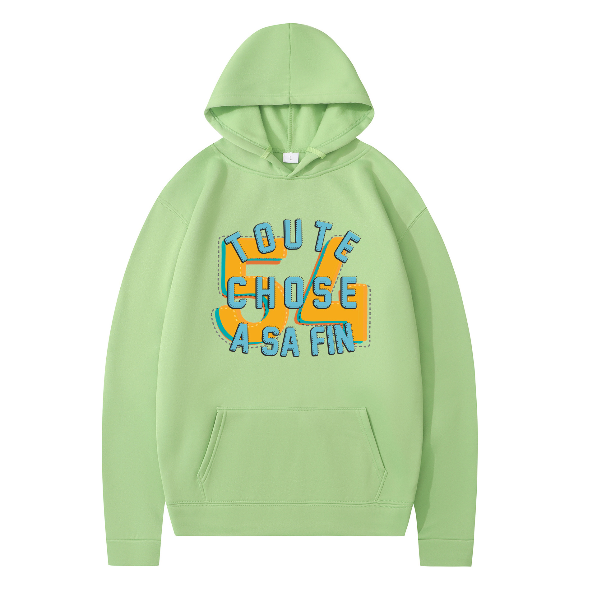 Personalisierter LTTR-Aufdruck für Frühling und Herbst für Männer und Frauen, langärmliges, lockeres Oberteil, Kapuzen-Swatshirt,_voghion.com