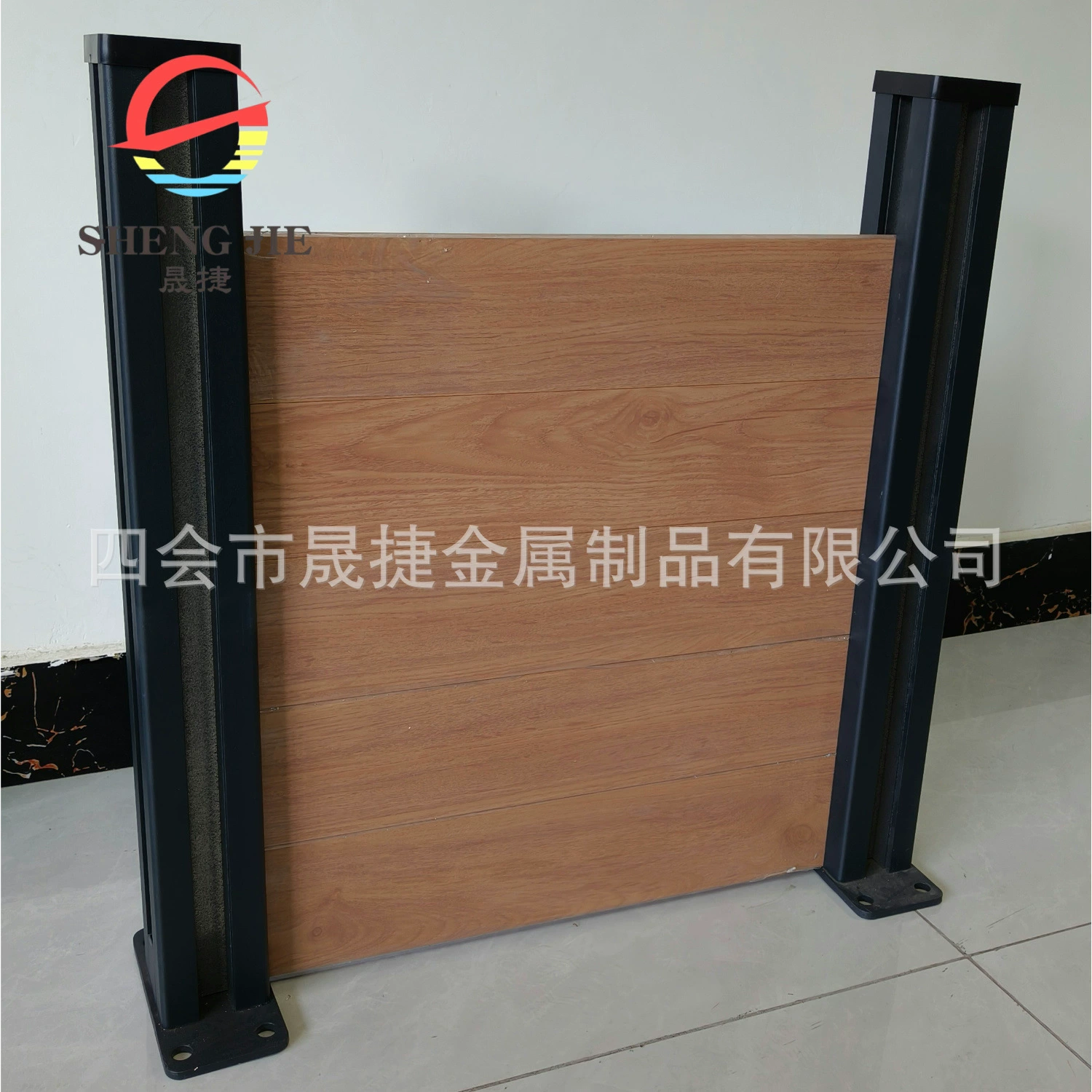 Открытый сад тяжелый алюминиевый профиль забор доска легко установить забор система 8 × 4 алюминиевая пластина