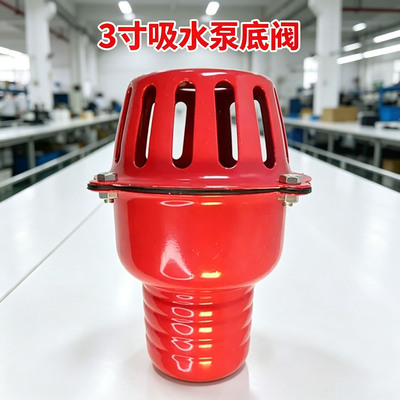 Orchard Drainage 3 Water pump Bottom valve goods in stock Iron Strainer pump pipeline waterproof Backflow Conserve parts