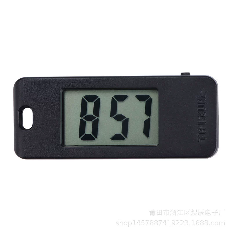 Mini Electronic Keychain Watch, Precise Digital Pocket Timer, Multicolor Options