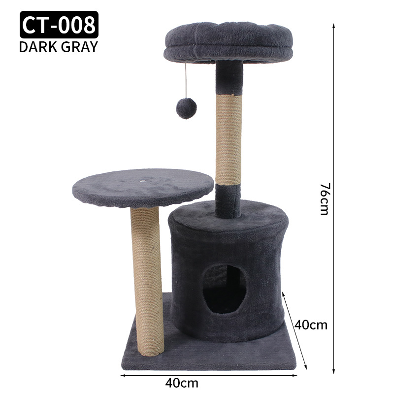 Gato trepando estante gato árbol gato estante gato cubre el suelo gatito trepando estante especial para gatos grandes un alcalde CT - 008