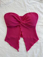 Women's Halter Neck Twist Design Sleeveless Top, Fashion