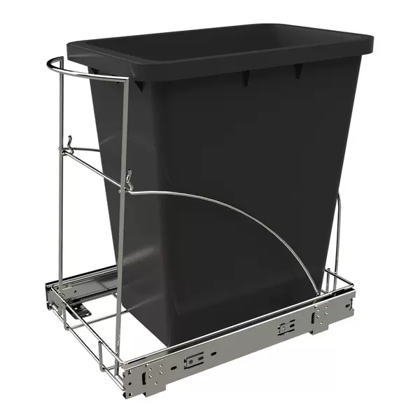 Cabinet Garbage Slide Rail Rack Slide Rail Cabinet Pull-Down Trash Can Rack under the Sink Trash Can Rack Small Batch