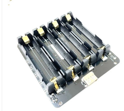 Корпус/держатель батареи 18650 V3 Разработанная плата совместимая с Raspberry Pi Raspberry Pi 3 Защита от переразряда 5V