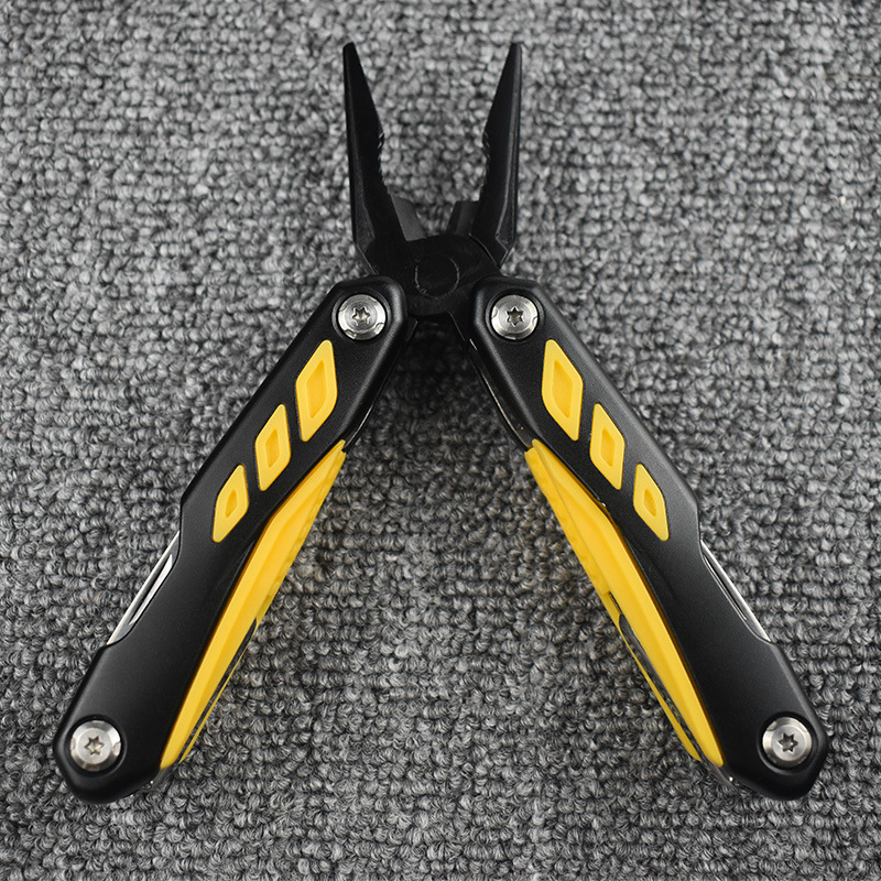 厂家供应多功能不锈钢钳子 大号发黑钳子 折叠多用工具钳