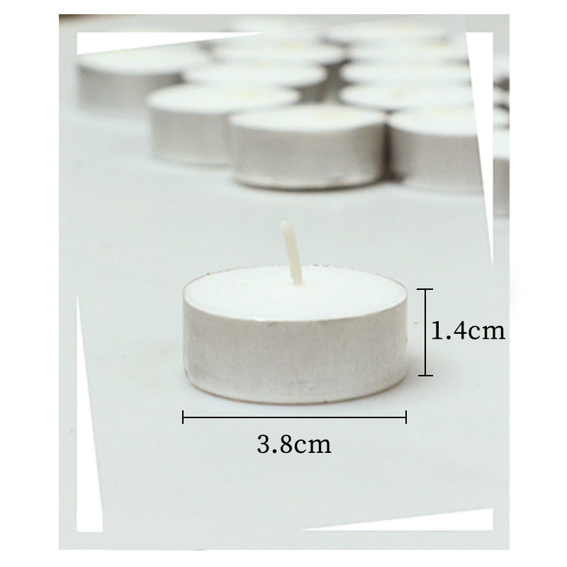 Cera de aromaterapia para sellos de cera, vela blanca, redonda 38*14mm, múltiples especificaciones, en caja y a granel.
