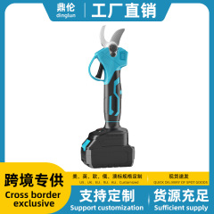 跨境电动修枝剪充电式大功率粗枝剪园林剪树枝电动剪刀高枝剪专供