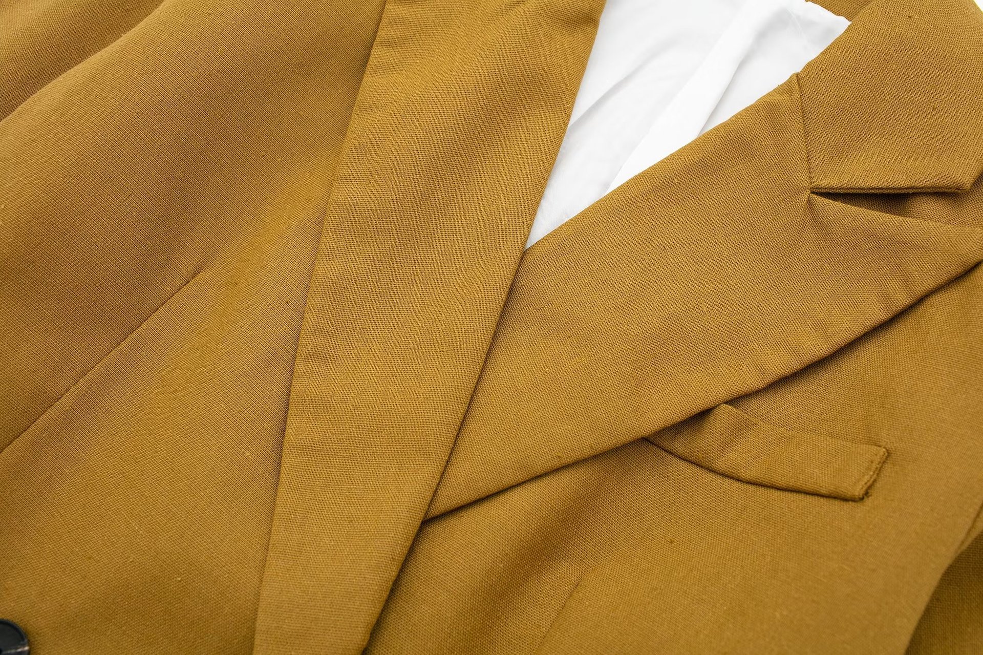 157g Weight Long Sleeve Sleeve Length Viscose fiber Fabric Type Pants Sets Sets Type 3 Pieces Set Quantity Daily Occasion Turndown Neckline Regular Fit Fit Type Solid Color Pattern Summer, Spring Season Women's Gender Business, Classic Style Style Women's Long Sleeve Blazers Business Classic Style Solid Color 114