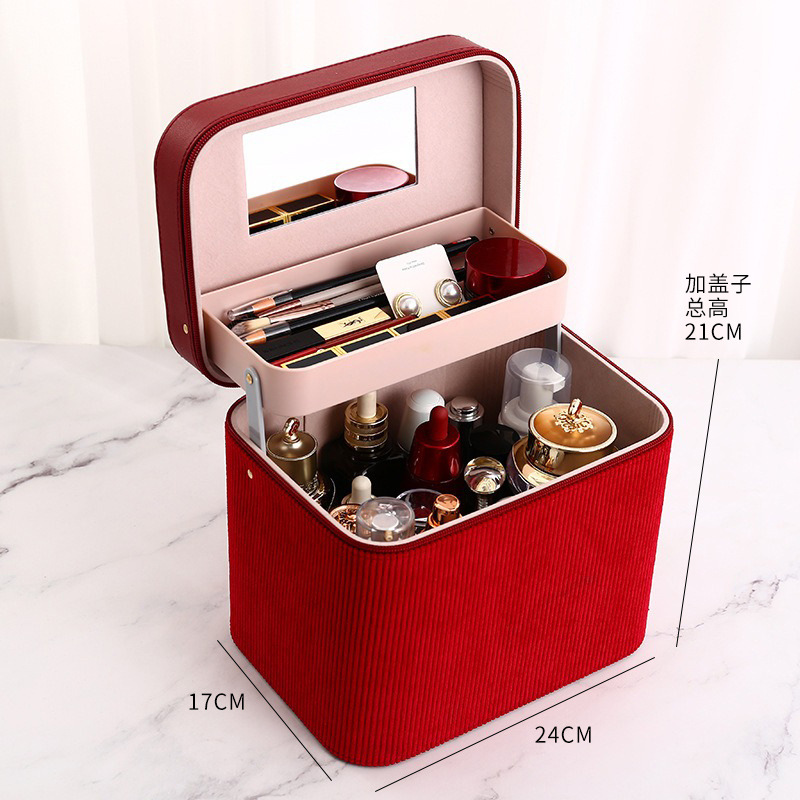808 cosmetic case-Red