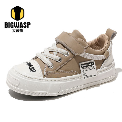 Bumblebee children's shoes, children's sneakers, boys' sneakers, Korean style girls' casual shoes, versatile white shoes, student sneakers