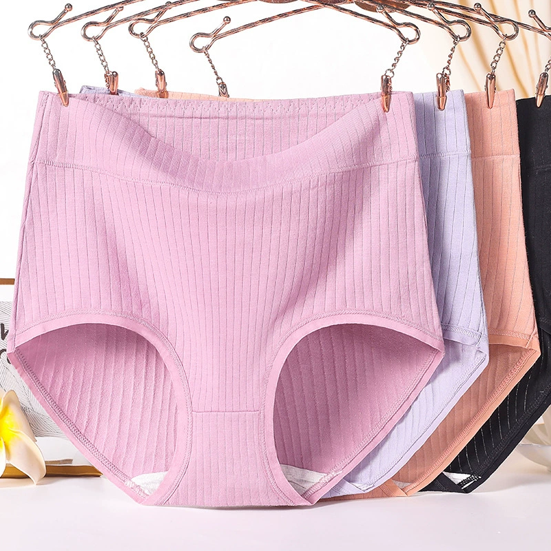 Shorts for mother, red birthday charm, underwear, cotton trousers for elderly, high waist, plus size, for middle age