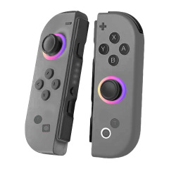 Joyconハンドルns左右ハンドル六軸振動体感switchハンドルジョイスティックRGB絞りJC172