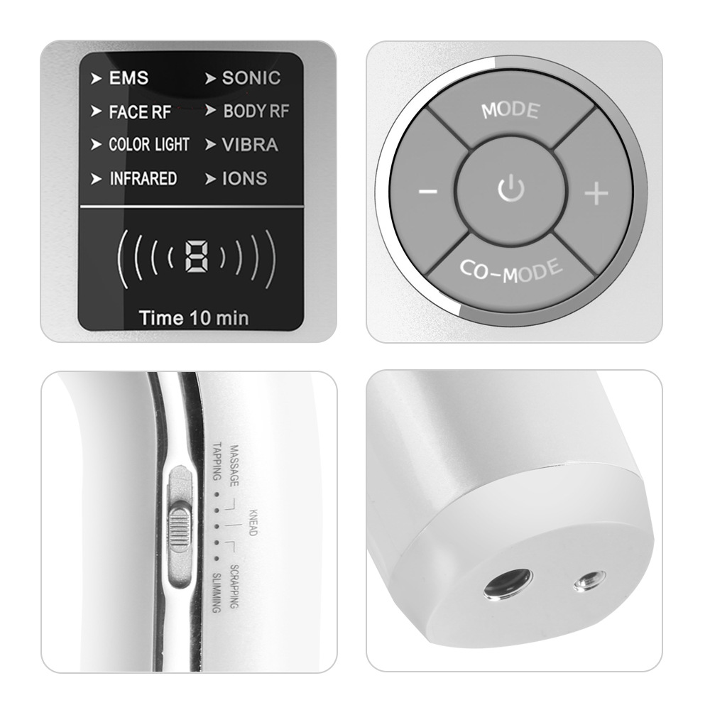 8 in1 Multifunctional Beauty Slimming Device EMS RF Ultrasonic for