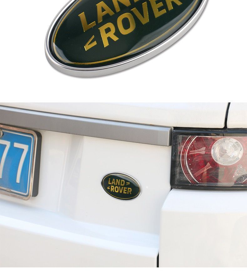Suitable for Land Rover grille emblem, Range Rover Executive, Sport, Evoque, Discovery, Planet, and Chery tail emblem, trunk car emblem