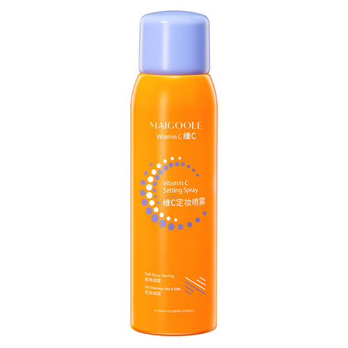 Madeline Vitamin C makeup setting spray hydrating moisturizing water texture makeup setting spray with high gloss matte texture Vitamin C makeup setting spray