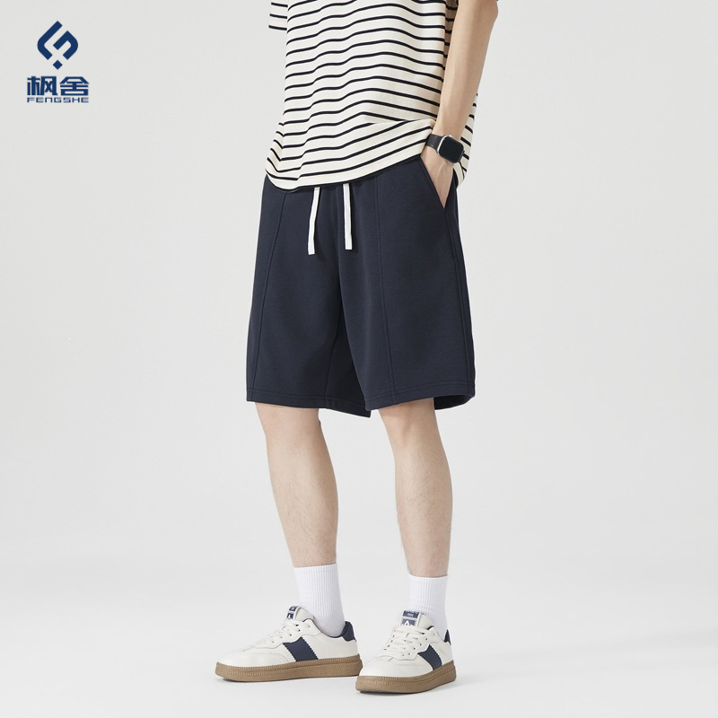 Men's Clothing / Men's Summer Basketball Loose Casual Straight-Leg Shorts, Cool and Wrinkle-Free Five-Point Shorts for Men