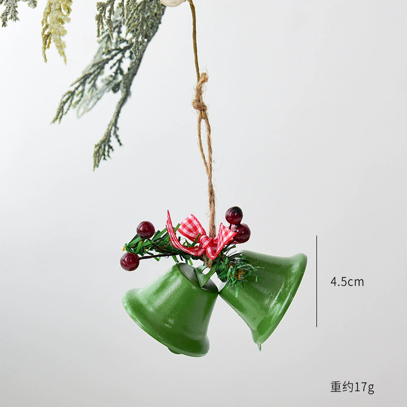 Small bell with bow, Christmas pendant, decorations, (Cross-border trading), handmade