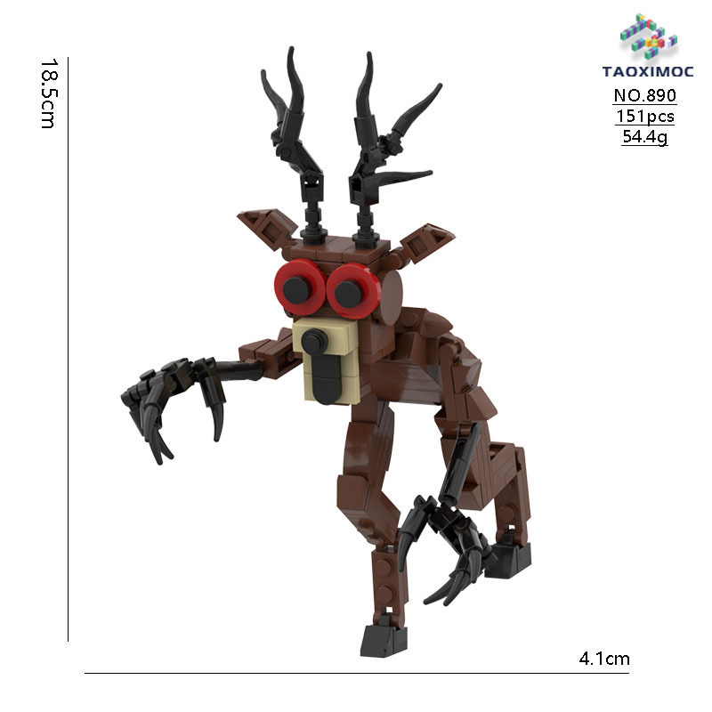 跨境新品99 Nights in the Forest 森林中的99夜游戏周边积木批发|undefined