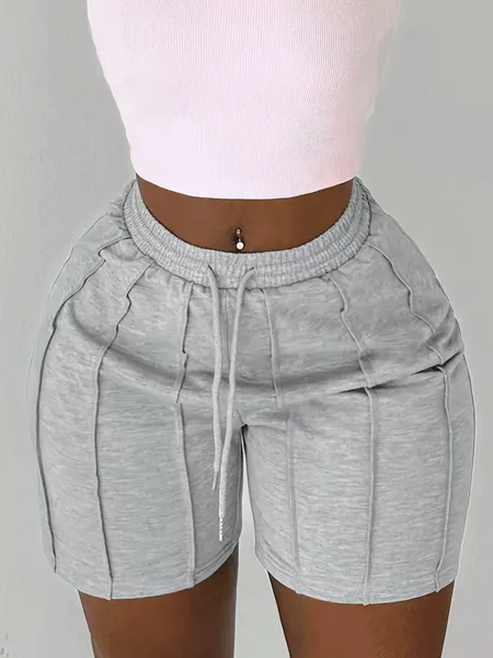Amazon Sports Casual Pants, 2025 Spring, Summer, Autumn and Winter Drawstring Elastic Waist Shorts, Breathable, Comfortable and Fashionable