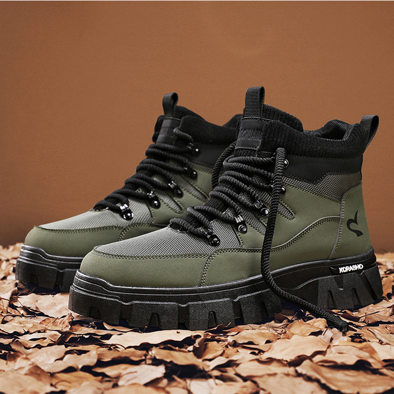 Oxford tela anti-escaldado zapatos de soldadura para hombre estilo británico retro botas de herramientas casuales negras anti-sucio soldador zapatos de protección laboral para hombre