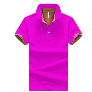 2023 Summer New Casual White Men's Polo Shirt Slim-fit Korean Fashionable Solid Color Men's Short-sleeved T-shirt 4XL