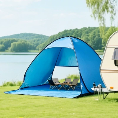 outdoor simple sunshade, seaside — Avtomobil dam çadırları