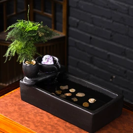 流水摆件;其他装饰摆件;招财猫