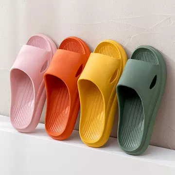Hotel slippers, men's home furnishings, women's summer indoor soft sole bathroom, anti slip Japanese style sandals, men's wholesale, summer - ShopShipShake