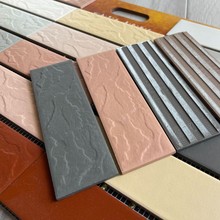 60x200mm别墅工程外墙砖凹凸面外墙砖瓷砖农村自建房背景墙砖