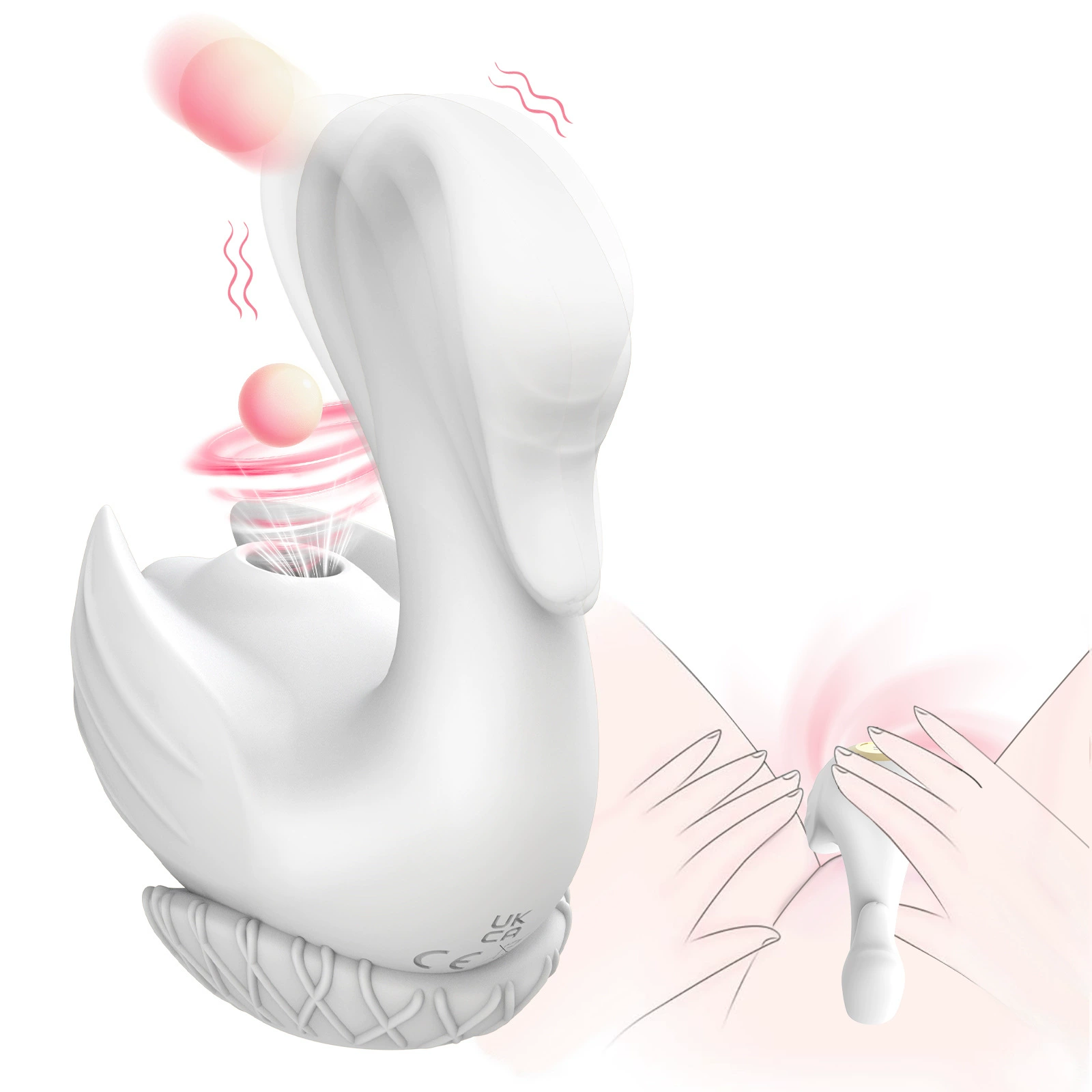 Завод по производству трансграничных новинок: вибратор-яйцо с двумя головками, вибрирующее яйцо для женской мастурбации, секс-игрушка для взрослых.