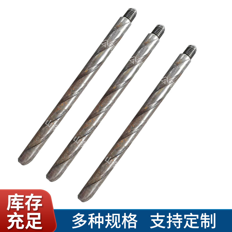 刻槽钻杆厂家供应定制加工摩擦焊地质钻杆73x1米大通径刻槽钻杆|ru