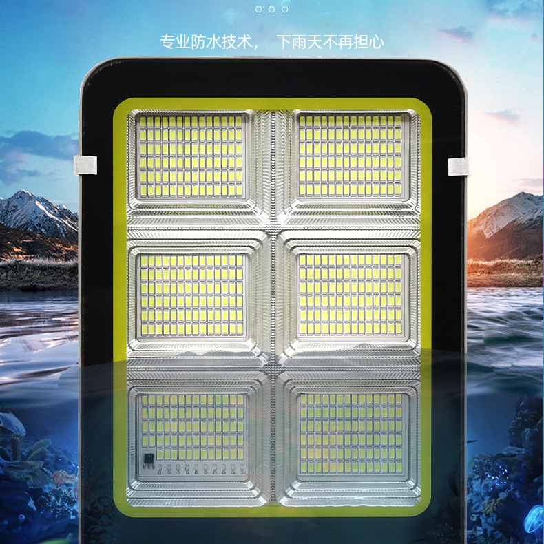 Transfronterizos venta caliente lámpara solar 300W ingeniería de carreteras al aire libre YS lámpara de luz solar luz solar