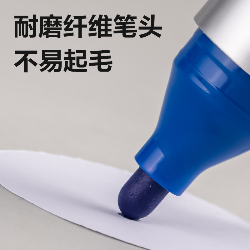 Delit Oil-based Whiteboard lápiz de secado rápido impermeable de gran capacidad sin decoloración lápiz de marca de cabeza gruesa lápiz de cabeza grande tinta de aceite